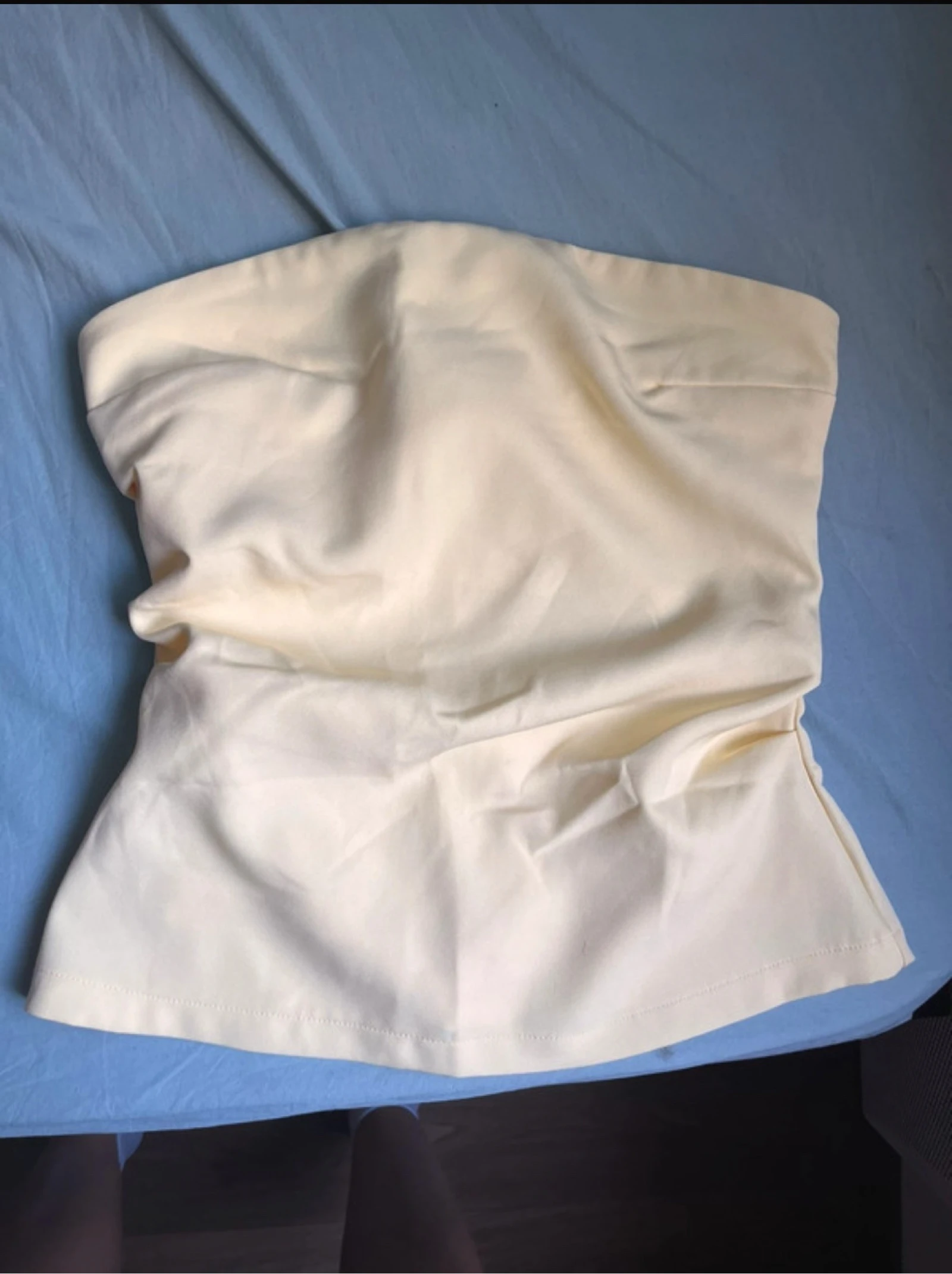 Top bandeau jaune 